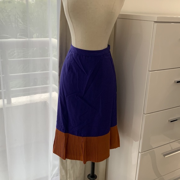 J.Peterman NWT Silk Blend Skirt size 10 - Picture 2 of 14